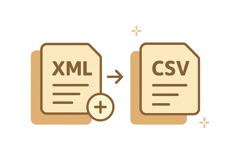 xml to csv